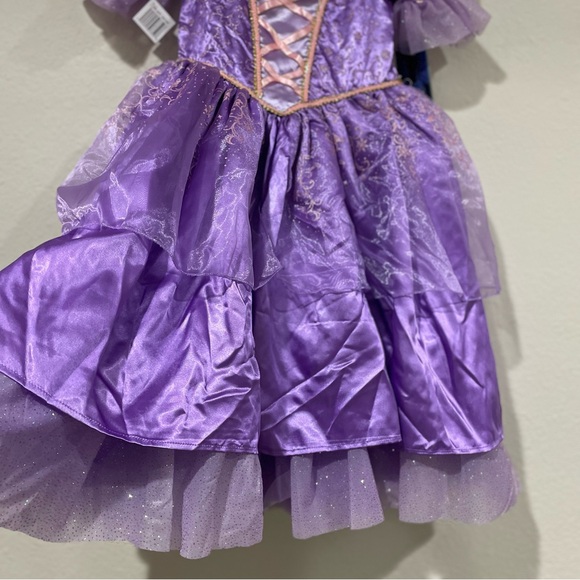 Disney Princess Rapunzel Girls Dress Size Medium - Picture 3 of 8